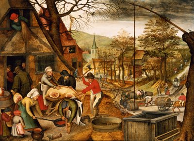 Allegorie des Herbstes von Pieter Brueghel the Younger